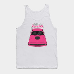 Plymouth Barracuda - Hemi Cuda - 1970 - Moulin Rouge Pink Tank Top